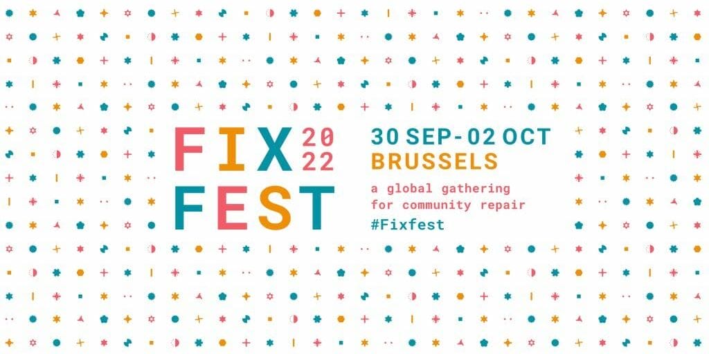 Fixfest 2022 - logo with screw heads (big) - white bg